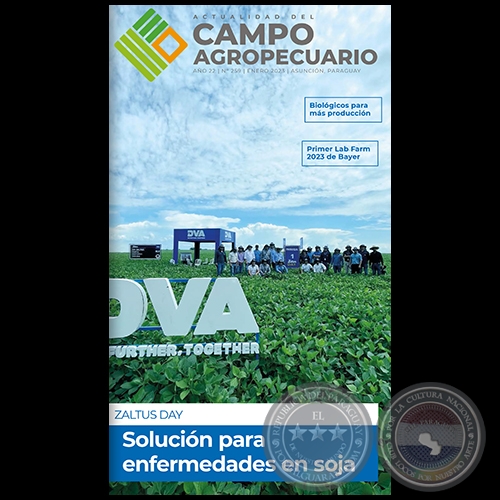 CAMPO AGROPECUARIO - AÑO 22 - NÚMERO 259 - ENERO 2023 - REVISTA DIGITAL